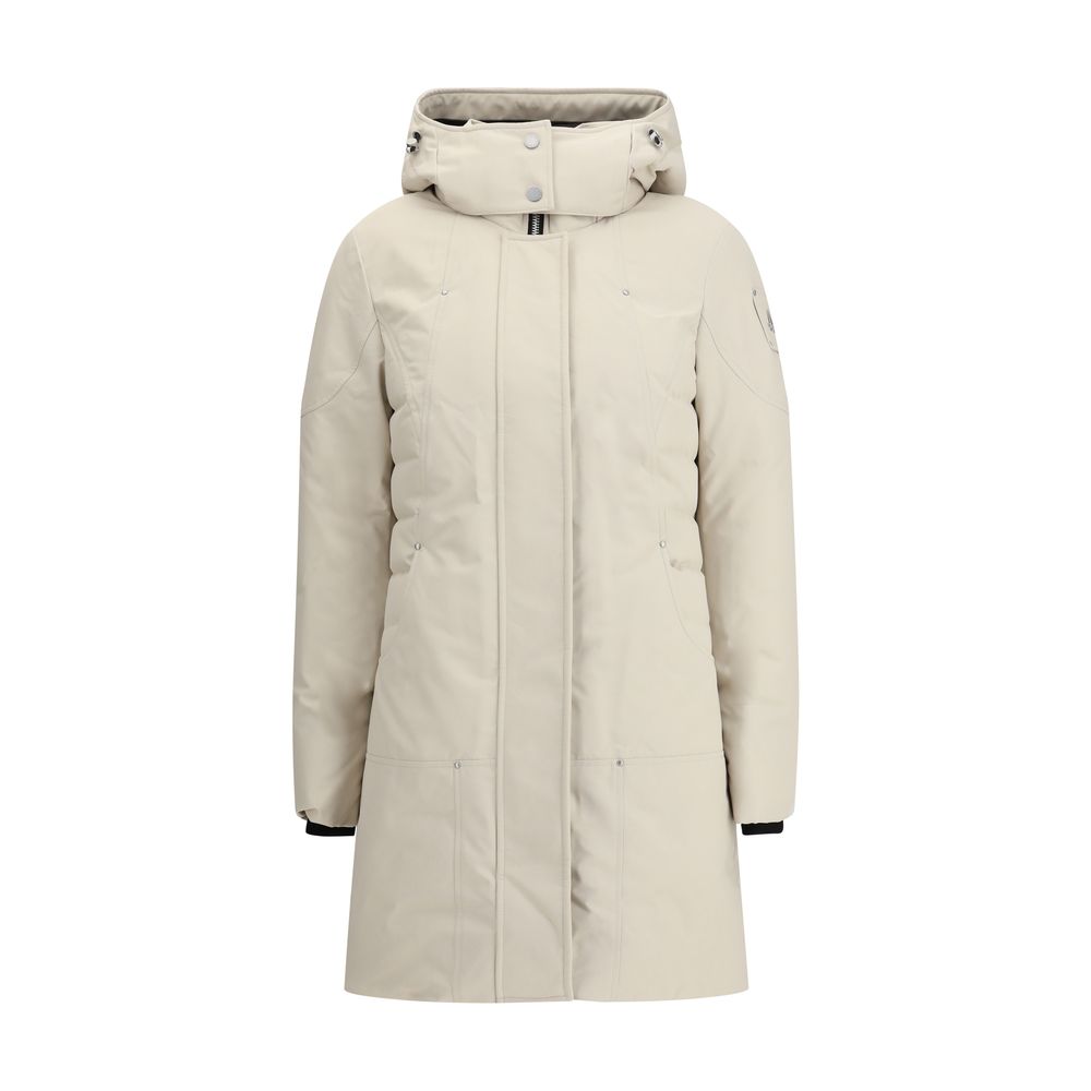 Moose Knuckles Beige Polyester Women's Parka