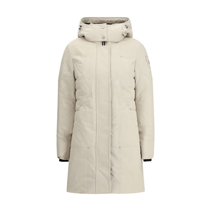 Moose Knuckles Beige Polyester Women's Parka