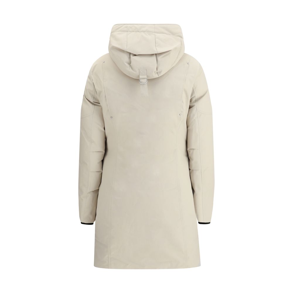 Moose Knuckles Beige Polyester Women's Parka