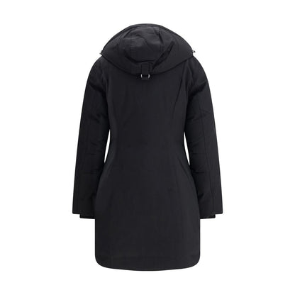 Moose Knuckles Black Cotton Women's Parka