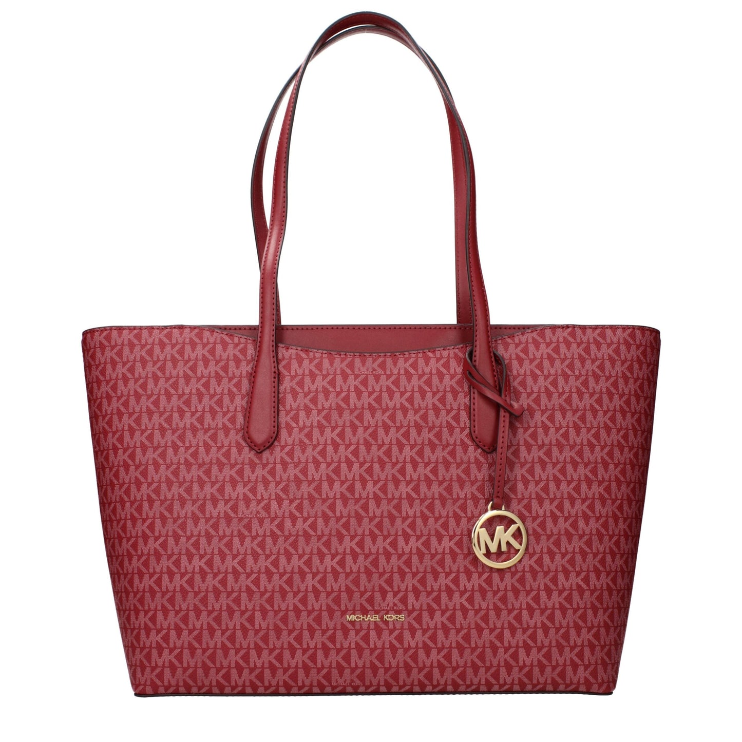 Michael Kors Red Fabric Shoulder Women's Bag