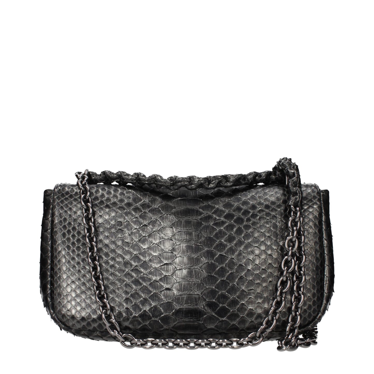 Tom Ford Gray Skin Shoulder Women's Bag