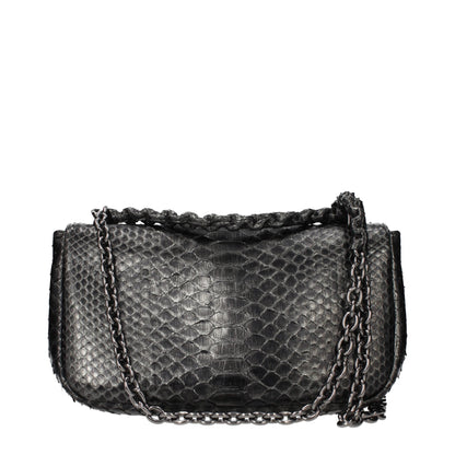 Tom Ford Gray Skin Shoulder Women's Bag