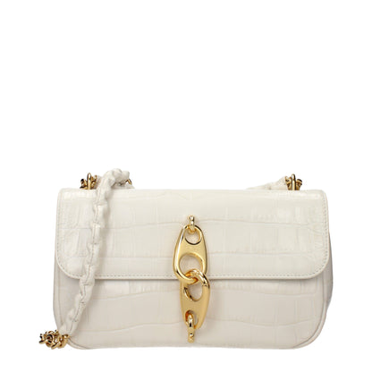 Tom Ford White Leather Shoulder Women's Bag