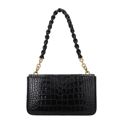 Tom Ford Black Leather Shoulder Women's Bag