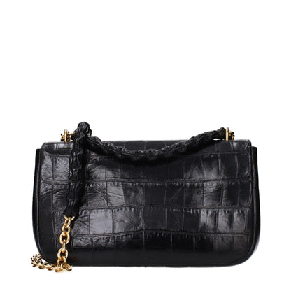 Tom Ford Black Leather Shoulder Women's Bag