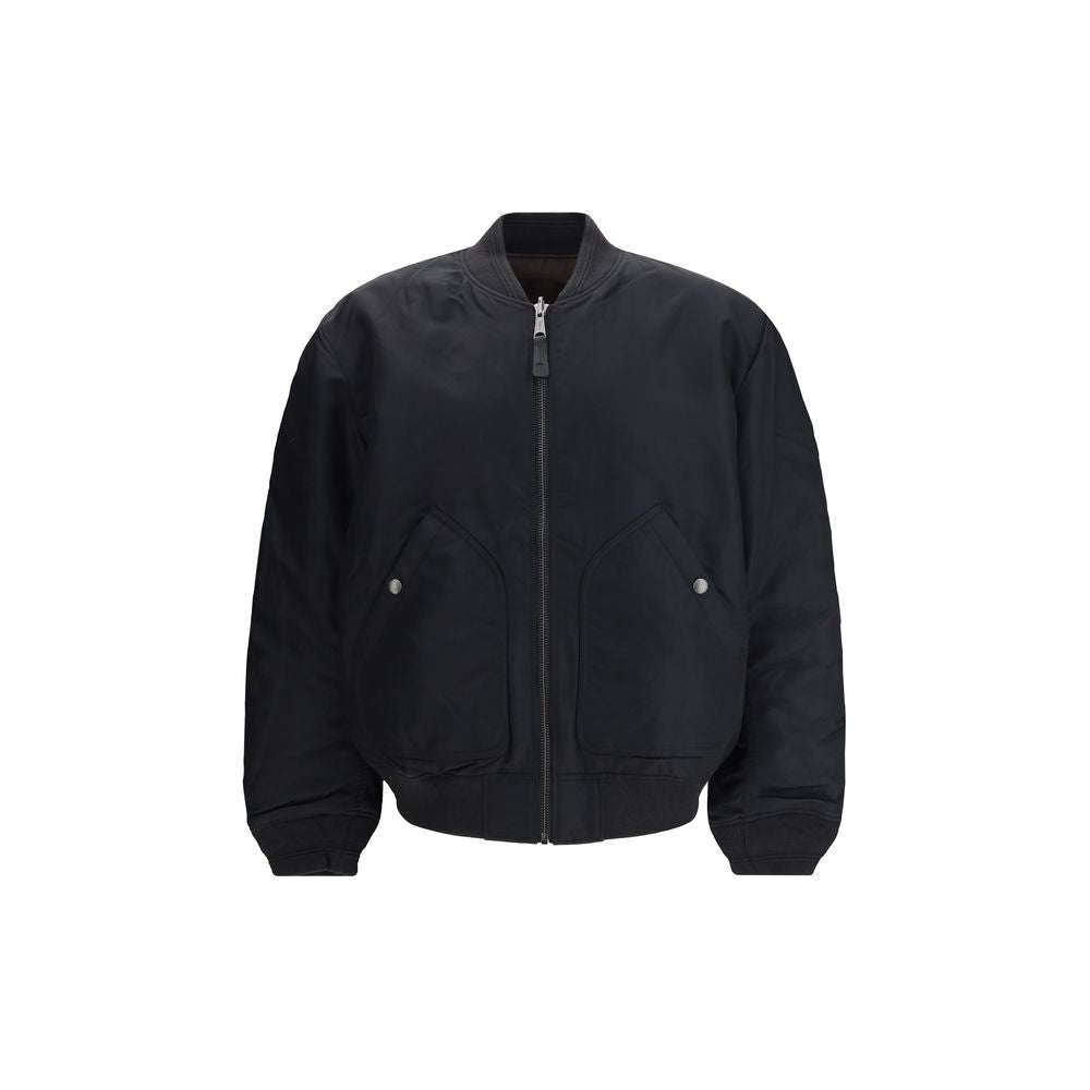 Diesel Black Polyamide Men's Bomber