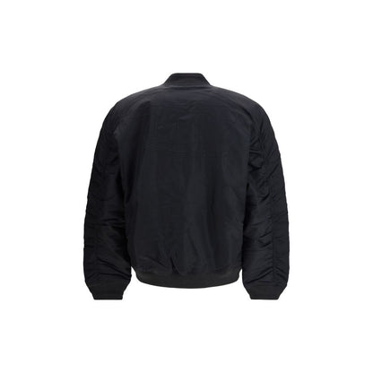 Diesel Black Polyamide Men's Bomber