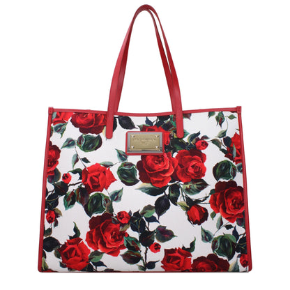 Dolce & Gabbana Red Fabric Shoulder Women's Bag
