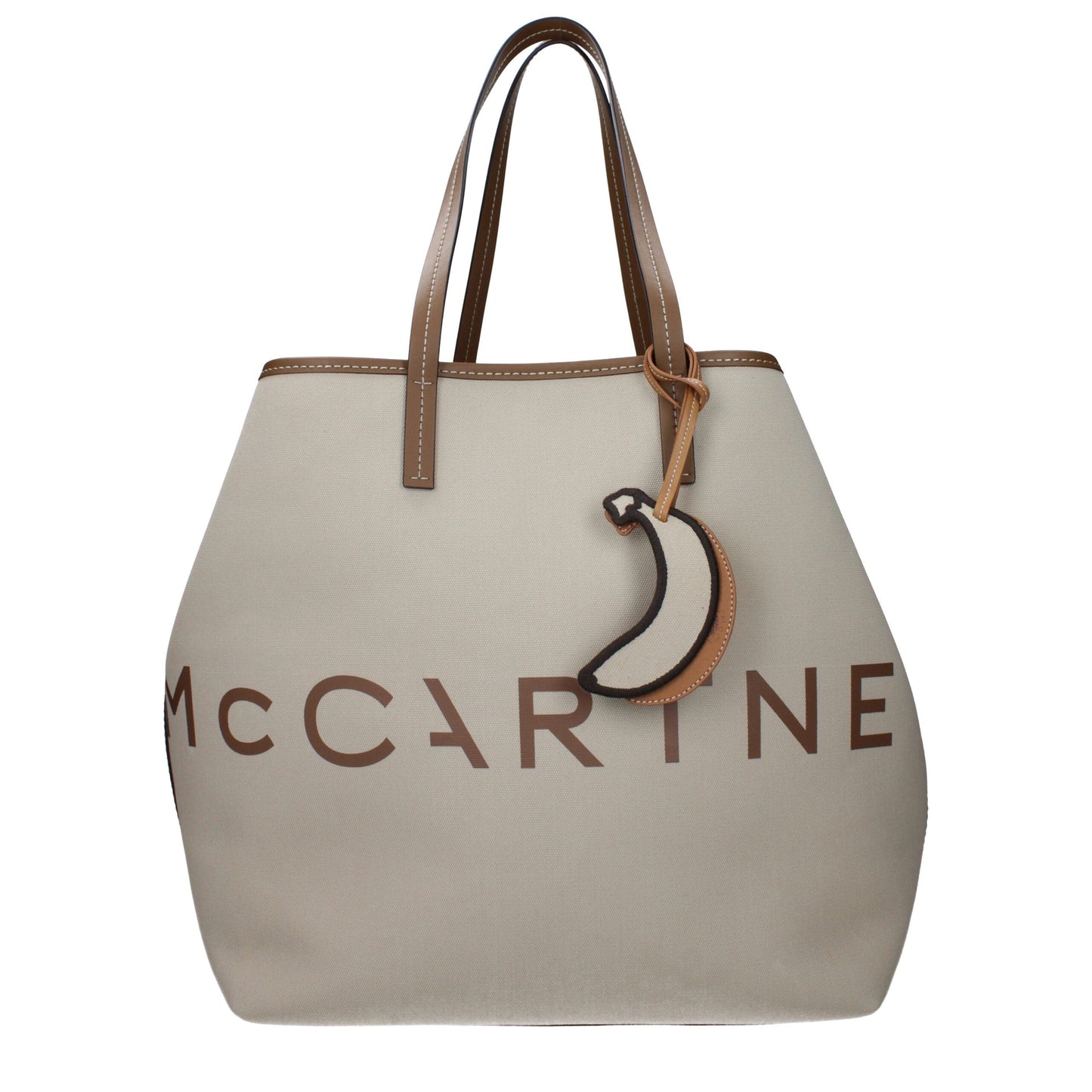 Stella McCartney Beige Fabric Shoulder Women's Bag