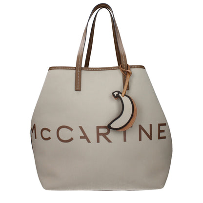 Stella McCartney Beige Fabric Shoulder Women's Bag