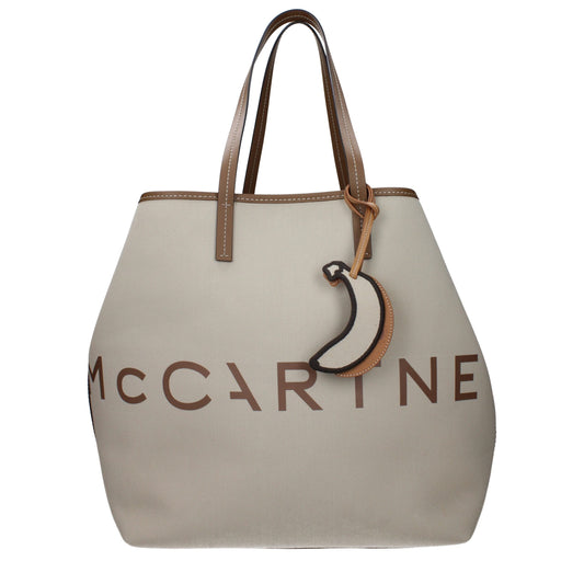 Stella McCartney Beige Fabric Shoulder Women's Bag