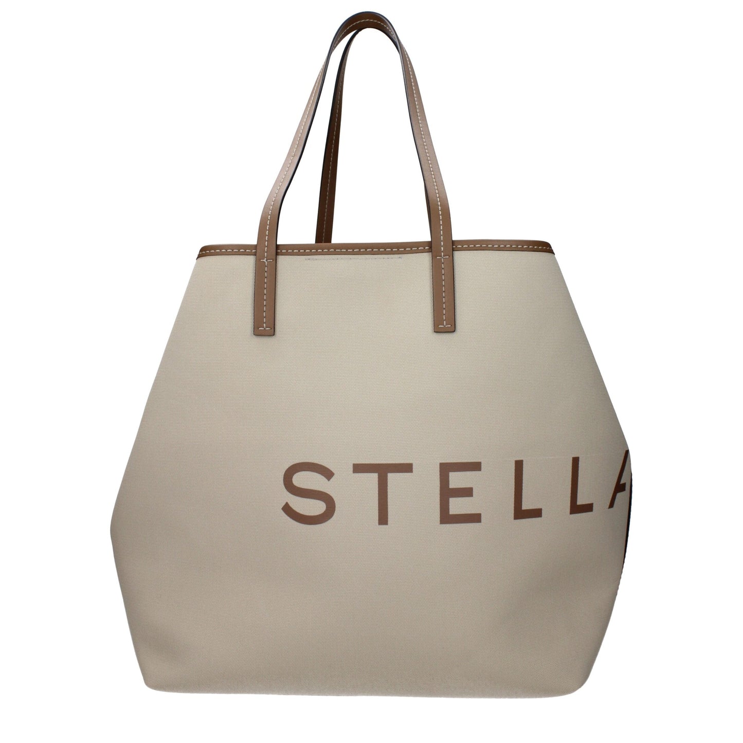 Stella McCartney Beige Fabric Shoulder Women's Bag