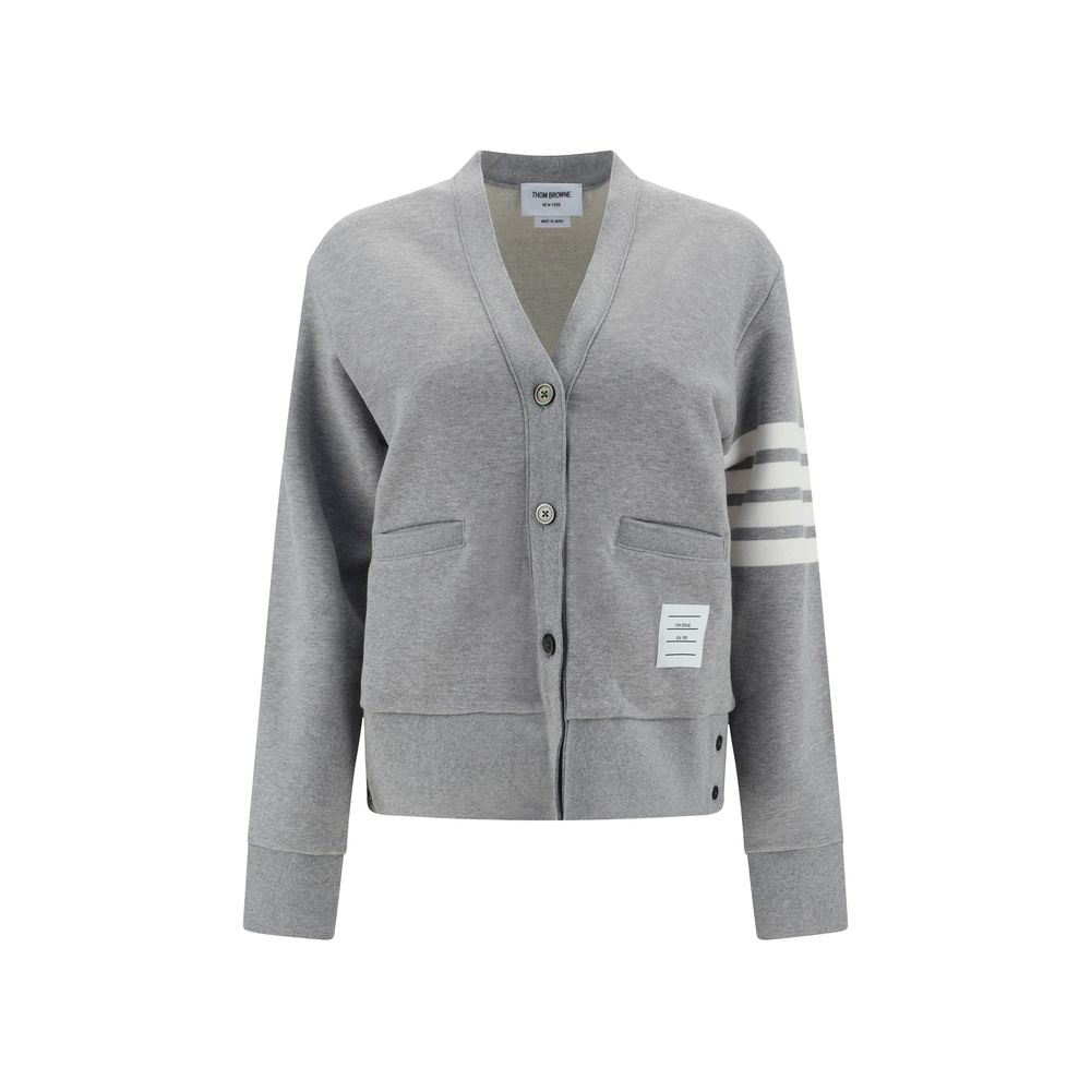 Thom Browne Gray Cotton Women's Cardigan