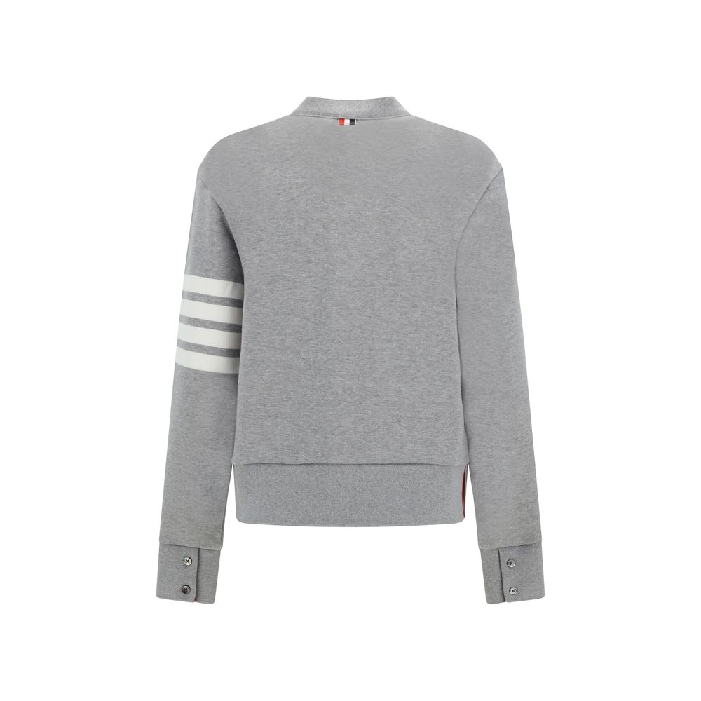 Thom Browne Gray Cotton Women's Cardigan
