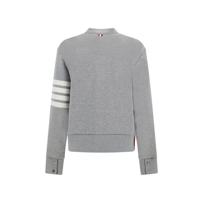 Thom Browne Gray Cotton Women's Cardigan