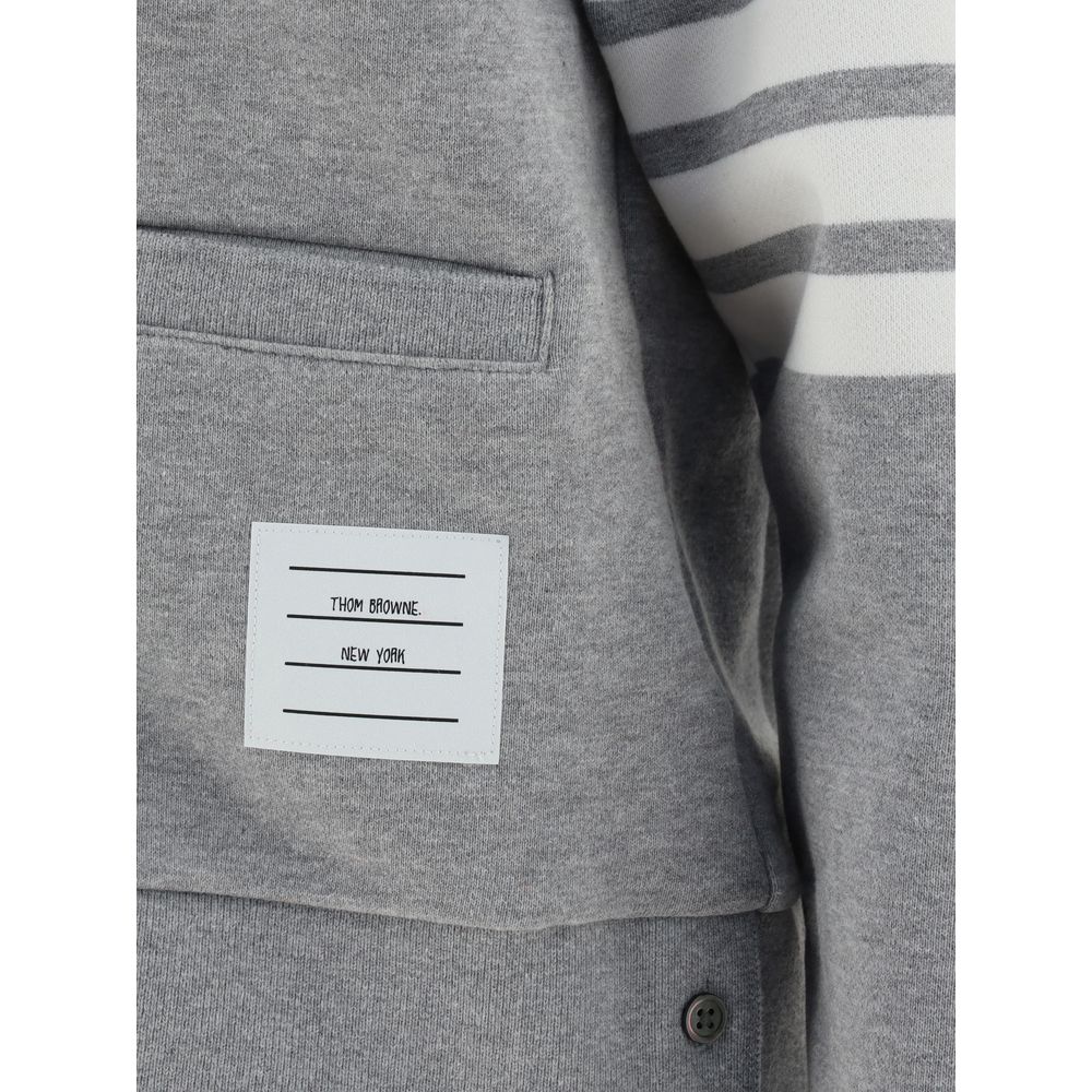 Thom Browne Gray Cotton Women's Cardigan