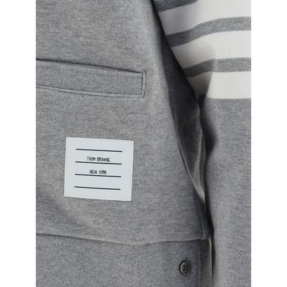 Thom Browne Gray Cotton Women's Cardigan