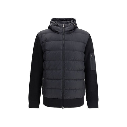 Herno Black Wool Men's Bomber