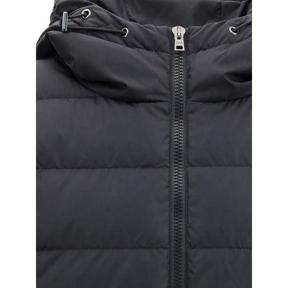 Herno Black Wool Men's Bomber