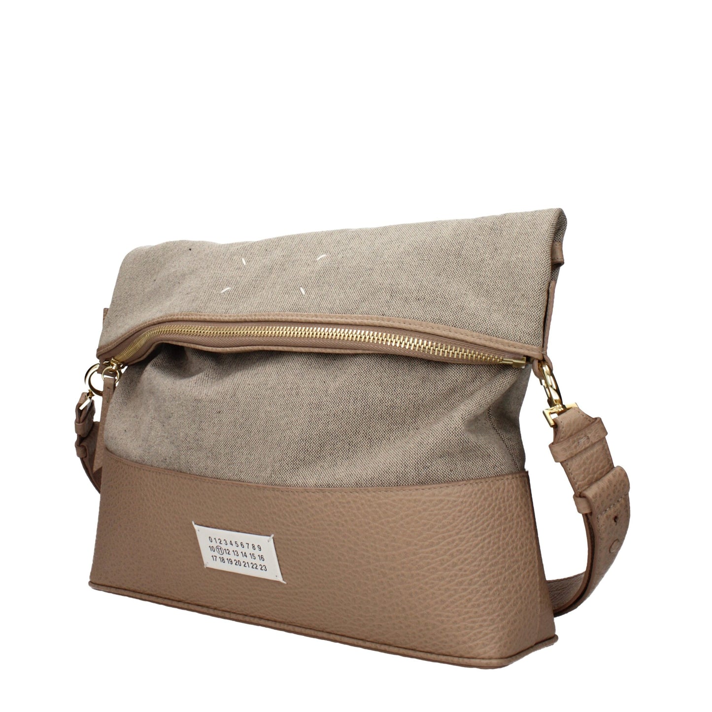Maison Margiela Beige Fabric Shoulder Women's Bag