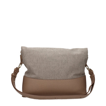 Maison Margiela Beige Fabric Shoulder Women's Bag