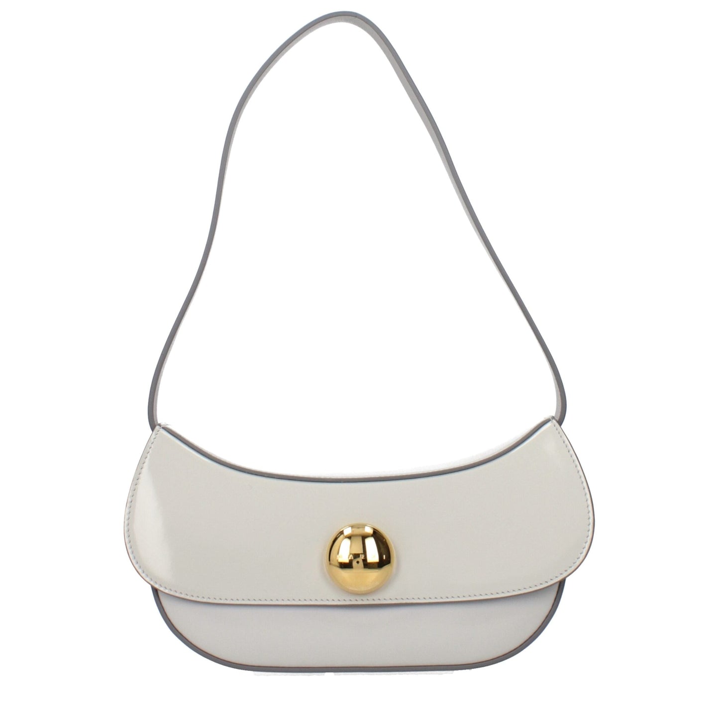 Marni Gray Leather Shoulder Women's Bag