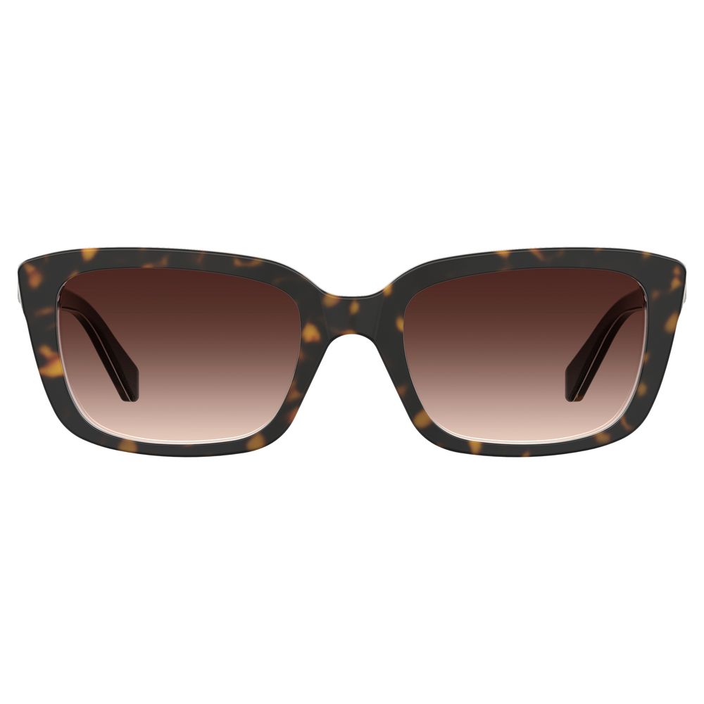 Love Moschino Brown Acetate Women's Sunglasses
