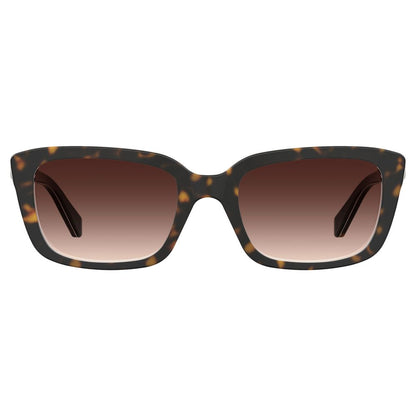 Love Moschino Brown Acetate Women's Sunglasses
