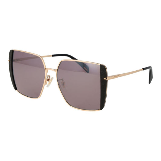 Police Gold Metal Women's Sunglasses