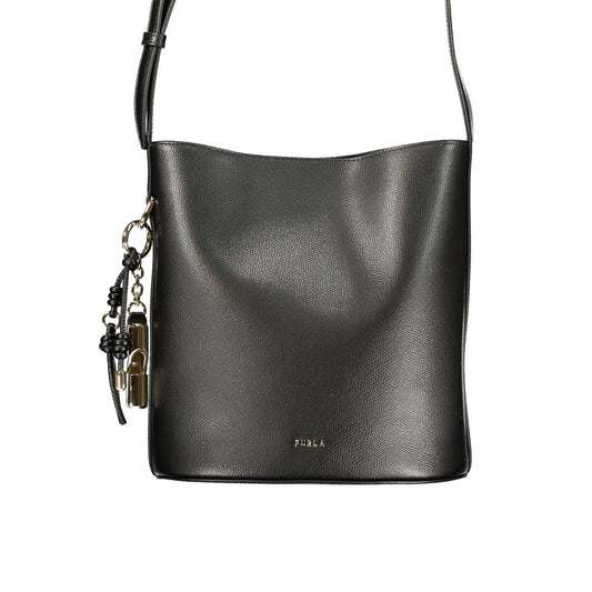 Furla Black Leather Women Women's Handbag