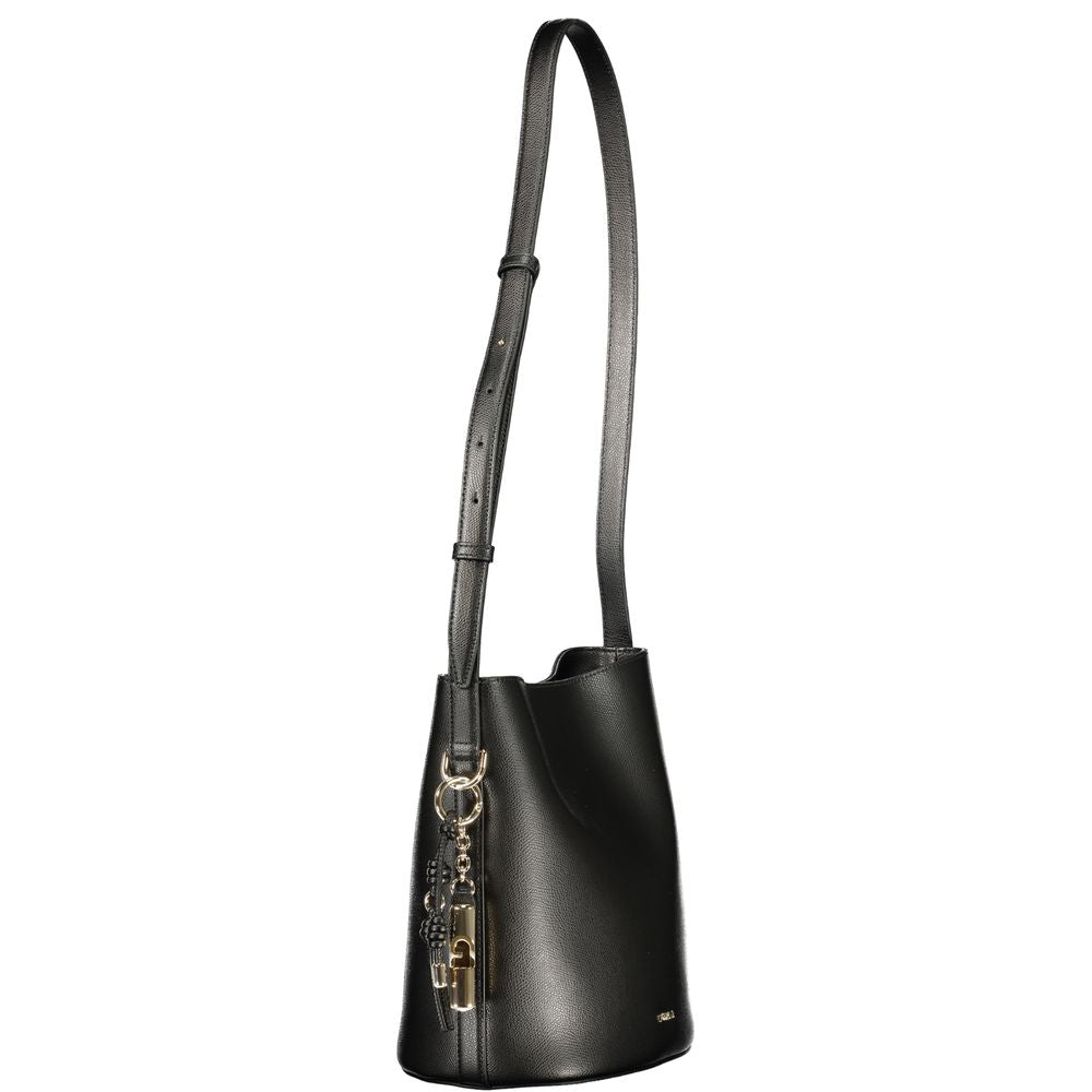 Furla Black Leather Women Women's Handbag