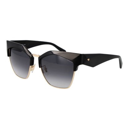 Police Black Plastic Women's Sunglasses