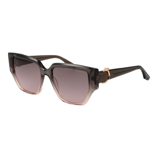 Trussardi Gray Acetate Women's Sunglasses