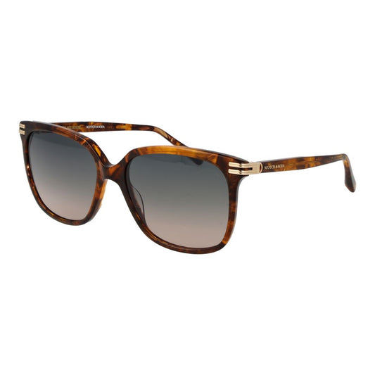 Scotch & Soda Brown Acetate Women's Sunglasses