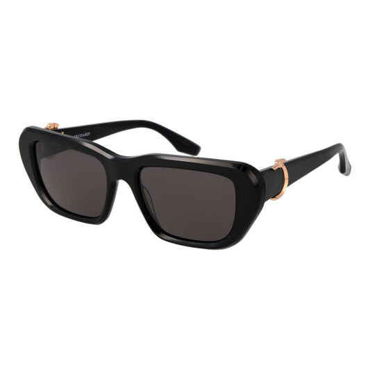 Trussardi Black Acetate Women's Sunglasses