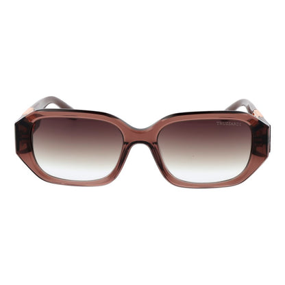 Trussardi Brown Acetate Women's Sunglasses
