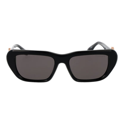 Trussardi Black Acetate Women's Sunglasses