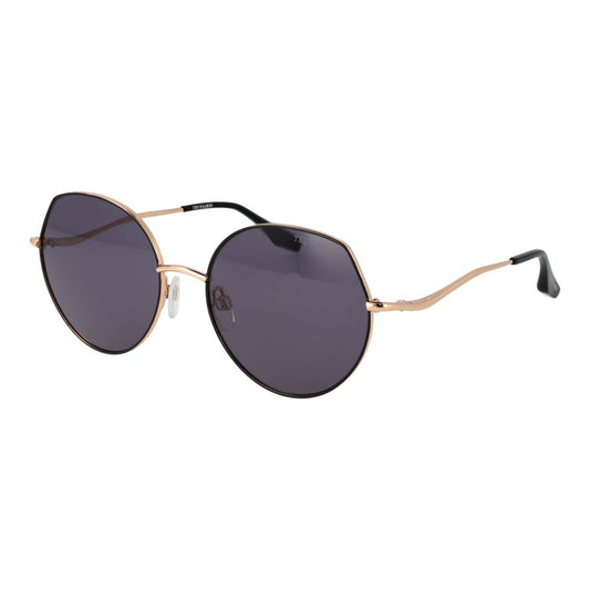 Trussardi Black Metal Women's Sunglasses