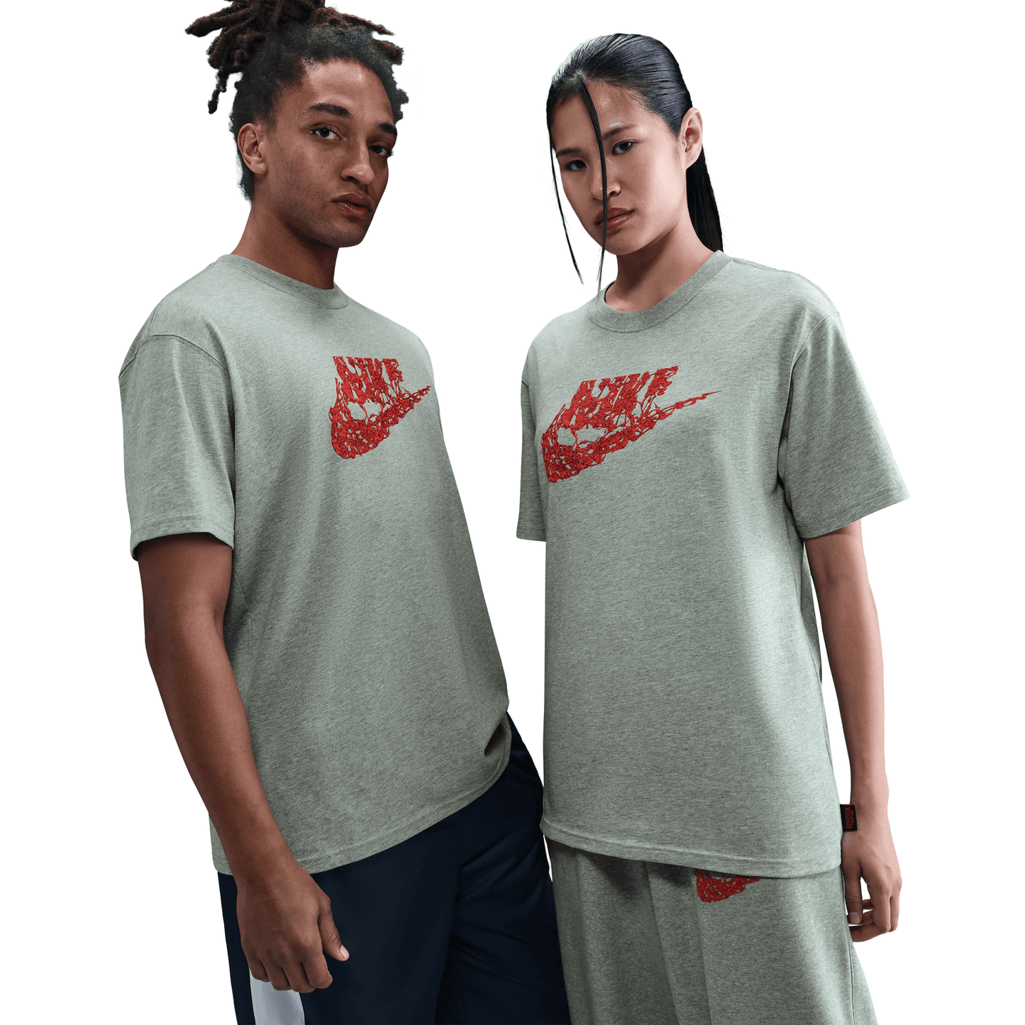 + Stranger Things Tee 'Dark Grey Heather'