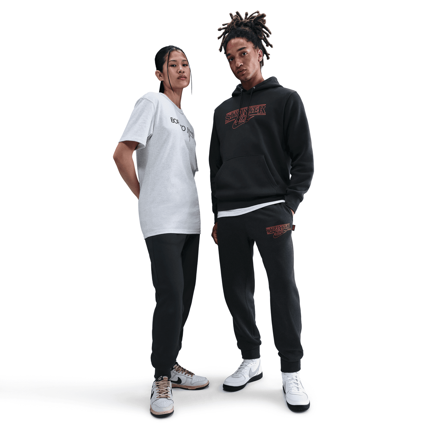 + Stranger Things Fleece Pants 'Black'