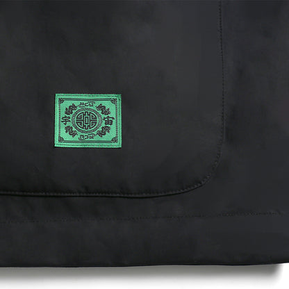 + Jahan Loh + Co-Museum + ACU Shanghai Moon Landing Reversible Coach Jacket 'Black Blue'