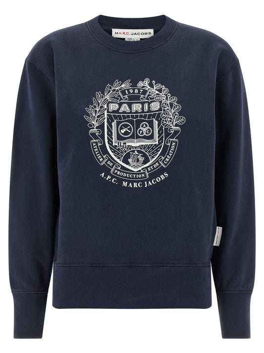 A.P.C. Women 'Paris' Apc Capsule Sweatshirt For Marc Jacobs