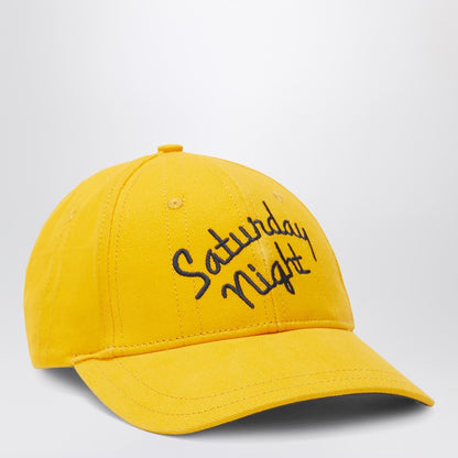 1989 Studio Saturday Night Yellow Baseball Cap Men