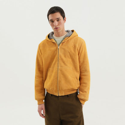 1989 Studio Yellow Suede Hoodie Men