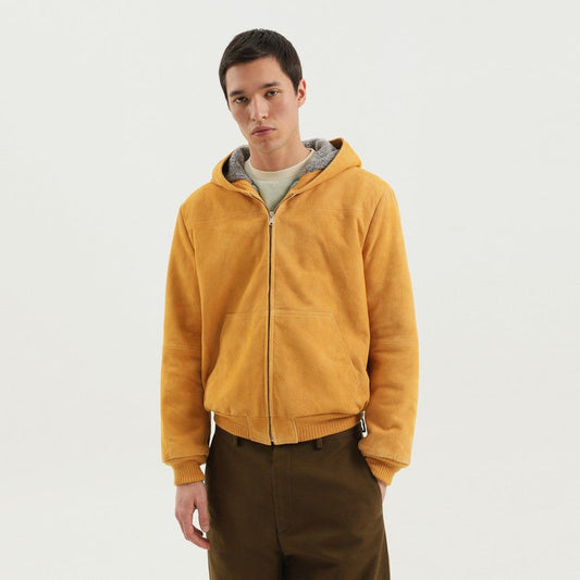 1989 Studio Yellow Suede Hoodie Men