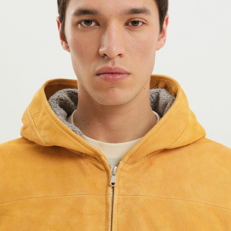 1989 Studio Yellow Suede Hoodie Men