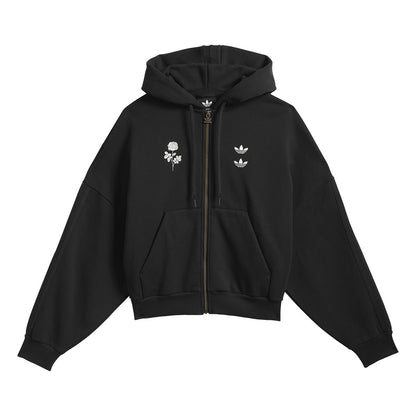 + Willy Chavarria Heavyweight Zip Hoodie 'Black'