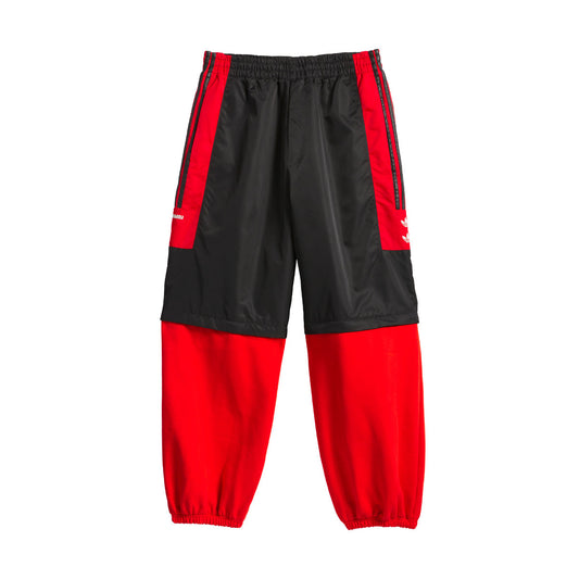 + Willy Chavarria Fleece Zip off Pant 'Black Red'