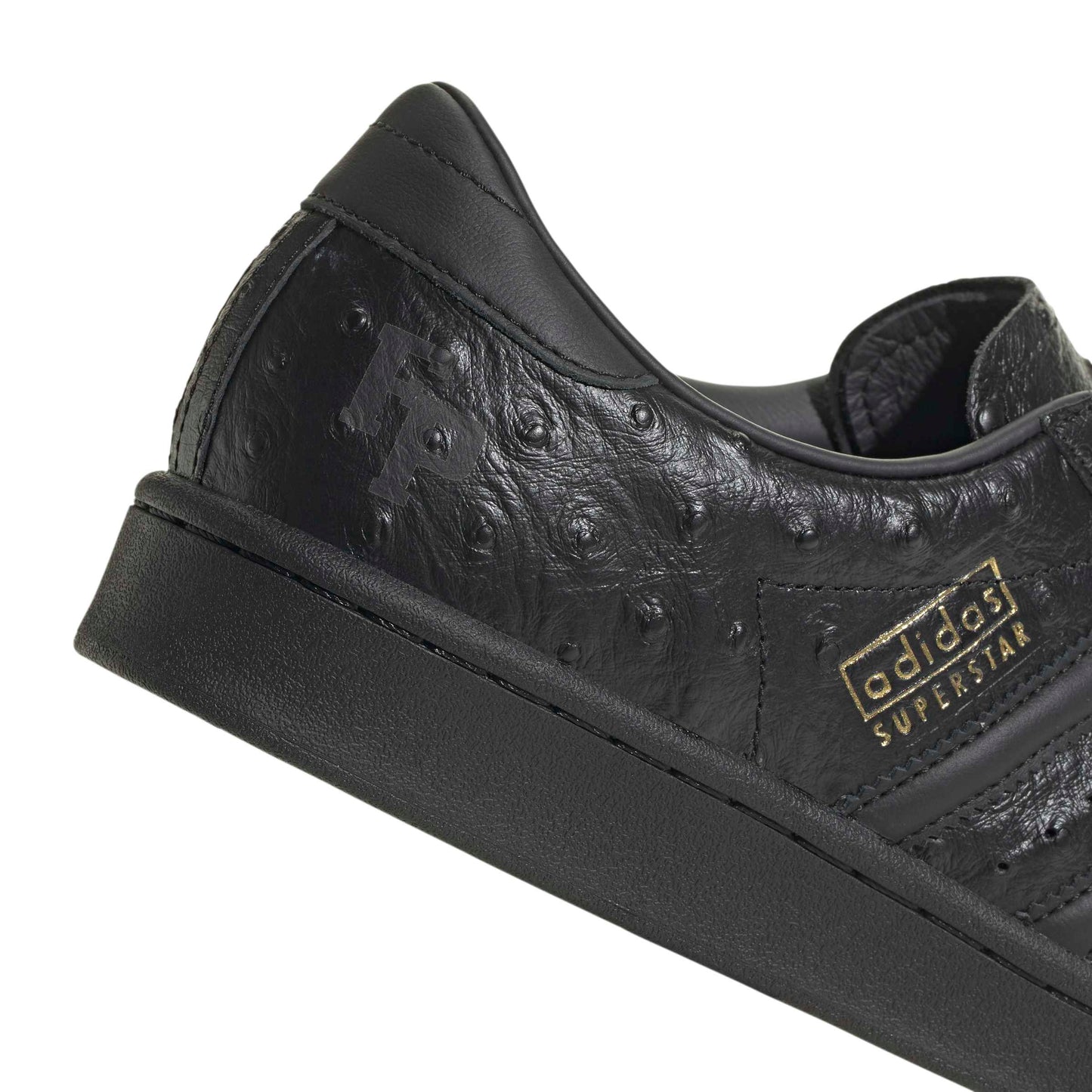 + Foot Patrol Superstar Vintage 'Black Ostrich'